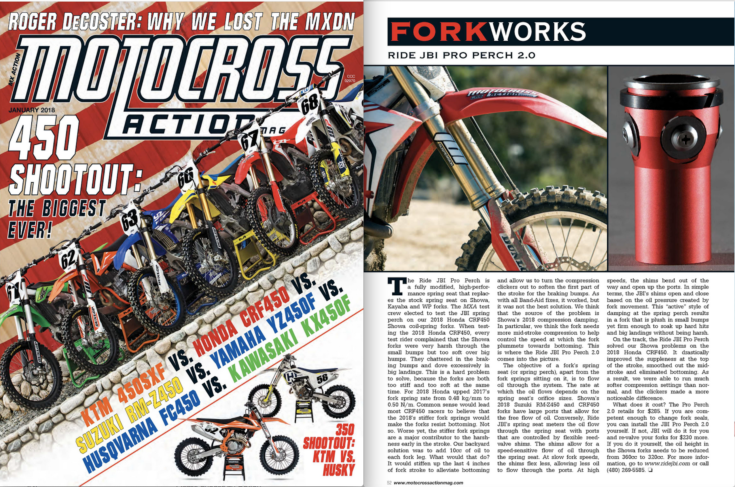 JBI Pro Perch 2.0 Motocross Action Mag Review JBI Pro Perch 2.0 Motocross Action Mag Review